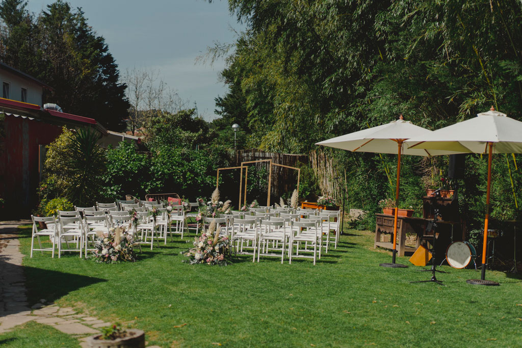 Ceremonia de la boda en Nuevo Molino