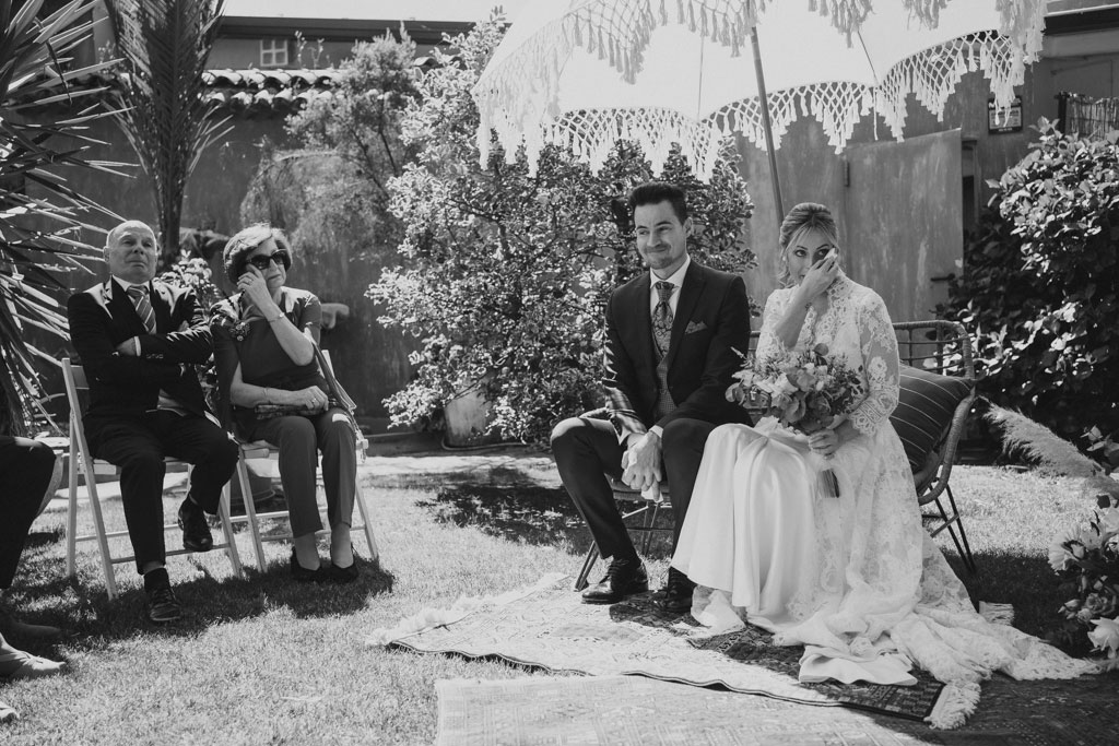 Emociones en la boda