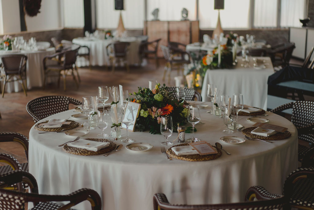 mesa de boda