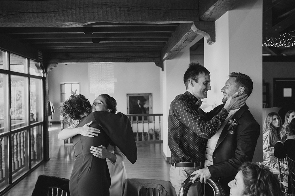 regalos a los invitados en el banquete de la boda