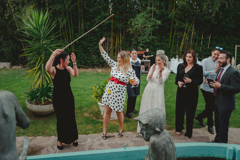 Pescando patitos de boda