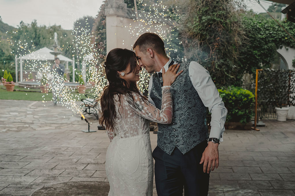 mejor fotografía de boda Santander baile de novios con chicspas