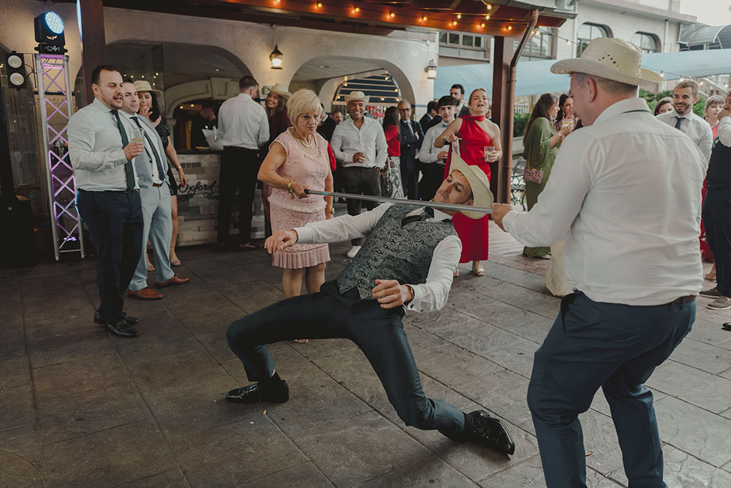 mejor fotografía de boda Santander limbo novio