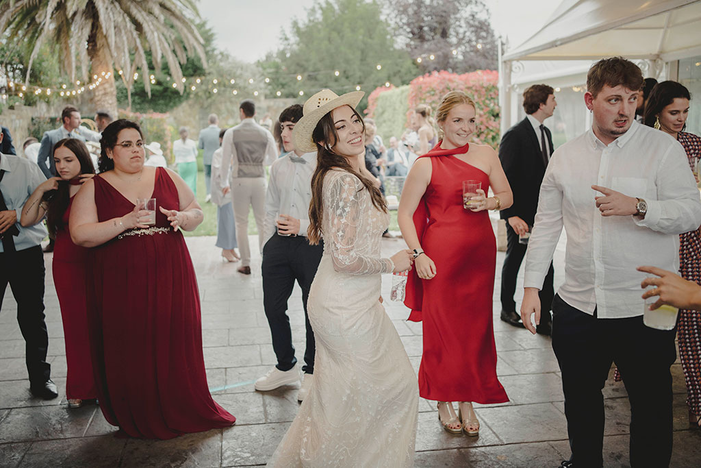 mejor fotógrafo de bodas en Santander fiesta novia