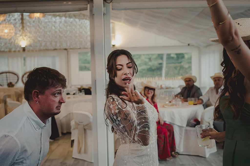 mejor fotógrafo de bodas en Santander fiesta novia