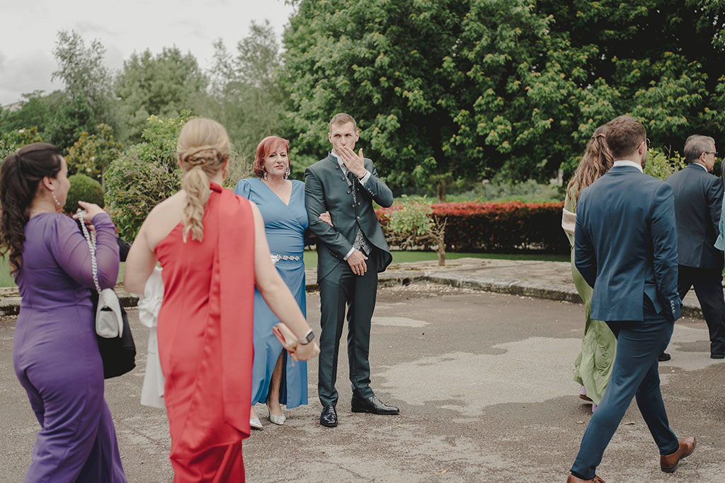 las mejores fotos de boda Santander recepción de invitados