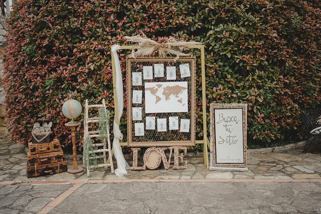 las mejores fotos de boda Santander reparto de la mesa