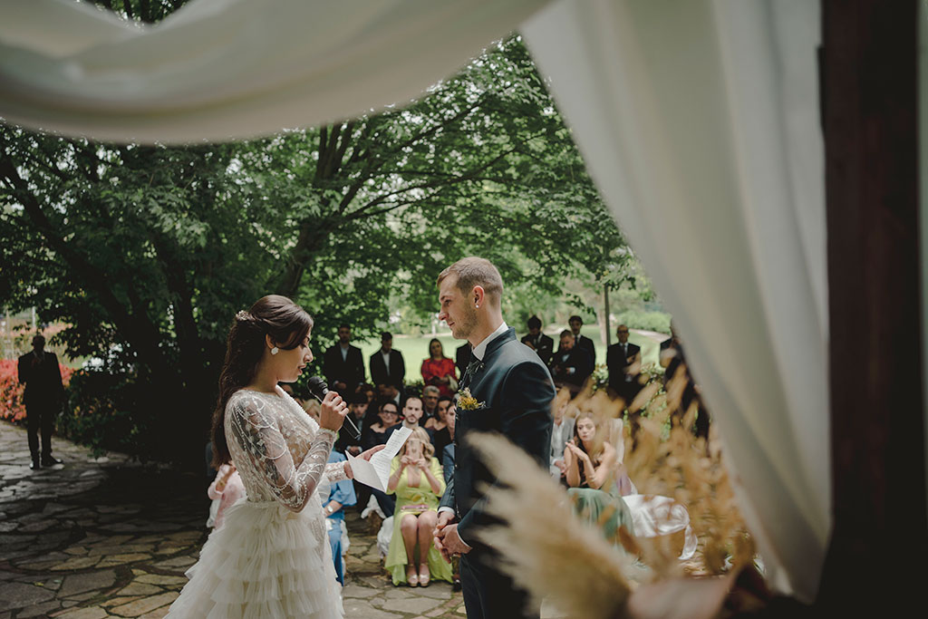 las mejores fotos de boda Santander los votos de la novia