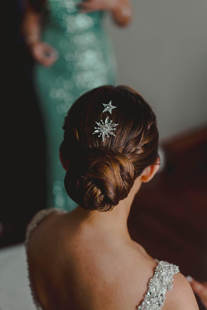 fotógrafo de bodas Cantabria Cason de la Marquesa moño