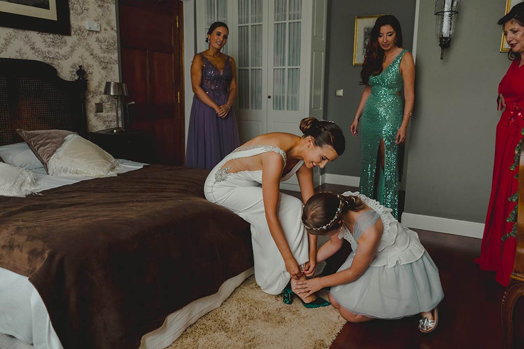 El mejor fotógrafo de bodas en Cantabria sobrina