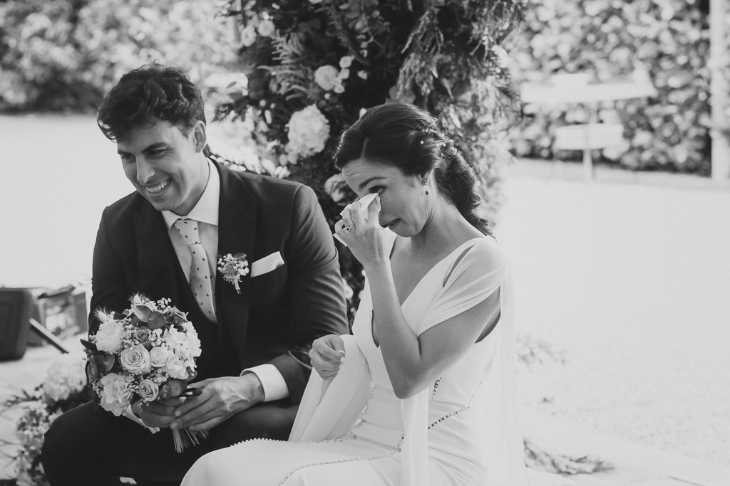 mejores fotografías de bodas emocional en Cantabria Finca San Juan