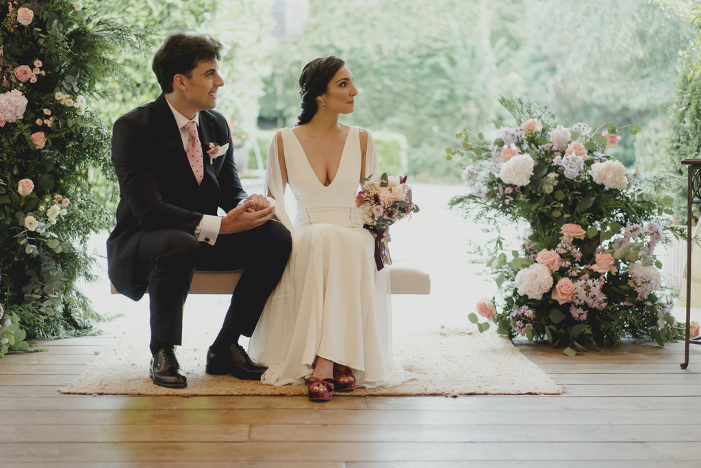 mejores fotografías de bodas emocional en Cantabria Finca San Juan pareja