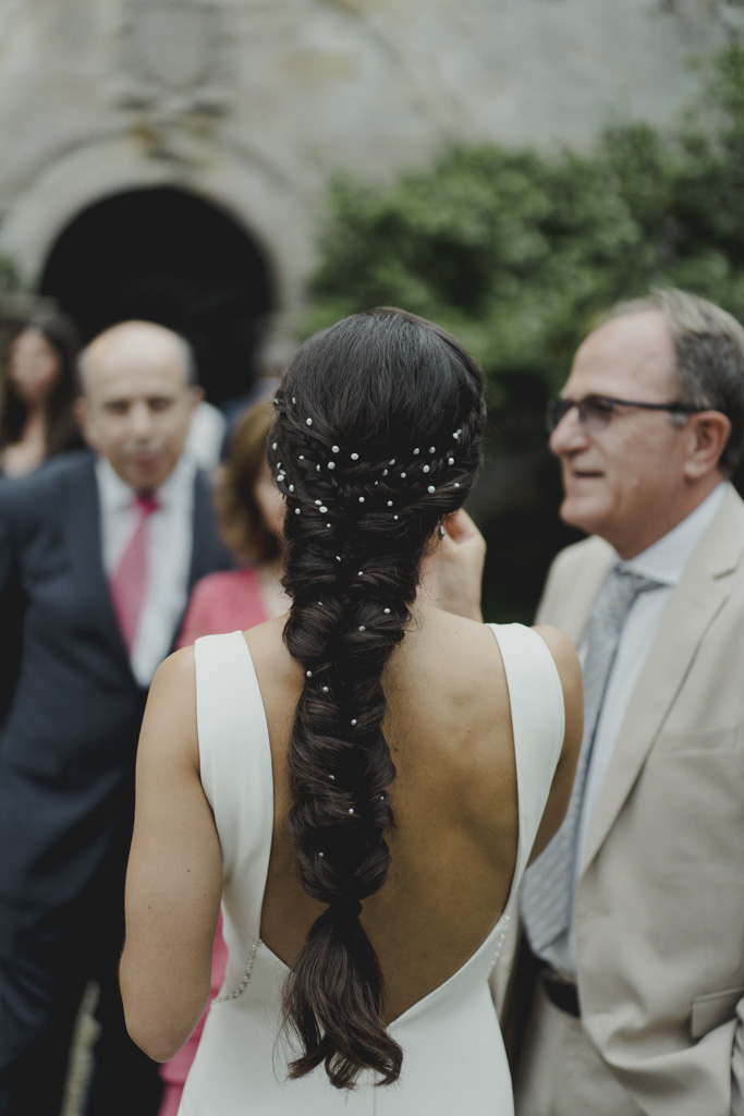 mejores fotografías de bodas emocional en Cantabria Finca San Juan trnza